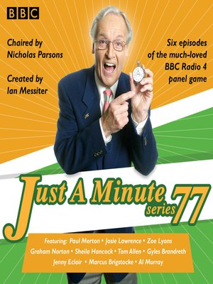 cover image of Just a Minute, Series 77